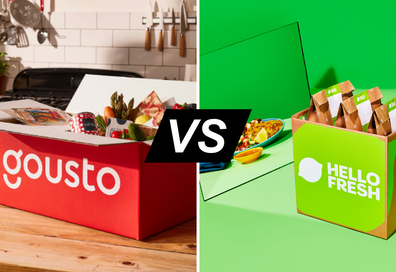 Gousto vs HelloFresh